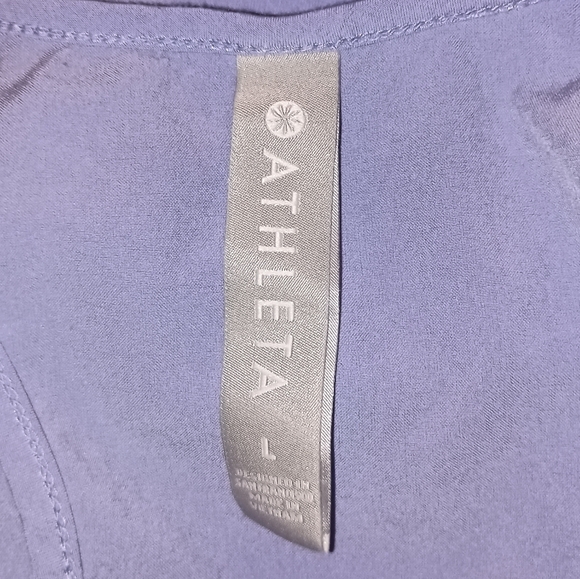 Womens' Athleta Yosemite Tank Top Victorian Periwinkle Light Purple Size Large - Picture 3 of 5